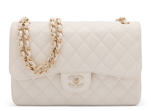 white Chanel classic