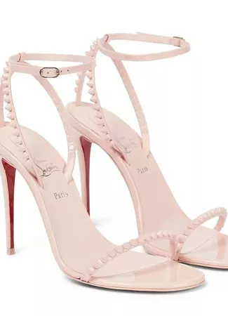 CHRISTIAN LOUBOUTIN So Me 100 leather sandals