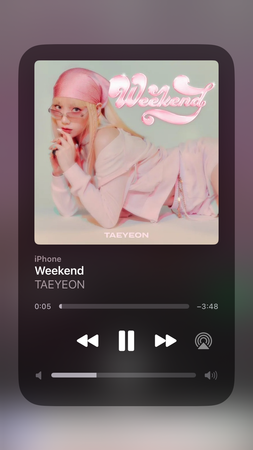 weekend taeyeon Spotify song