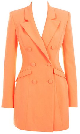 House of CB Orange Blazer Dress
