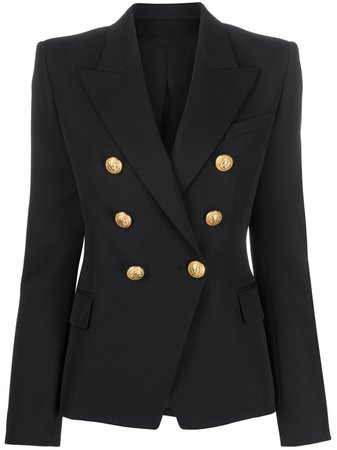 love and labels gold button blazer
