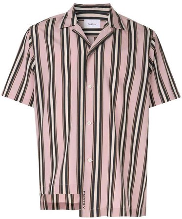 Ports V striped shirt