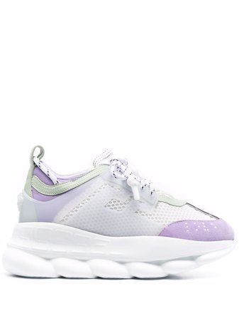 Shop Versace Chain Reaction low-top sneakers with Express Delivery - FARFETCH