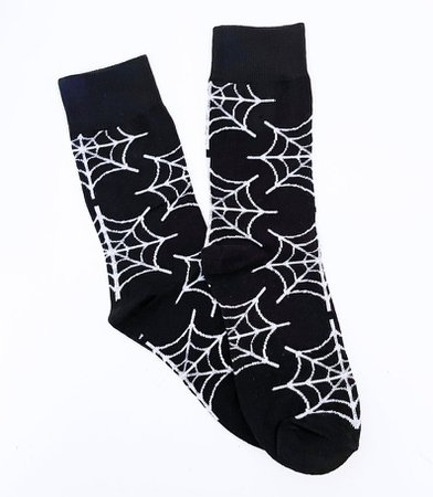 Spiderweb Socks - Etsy UK