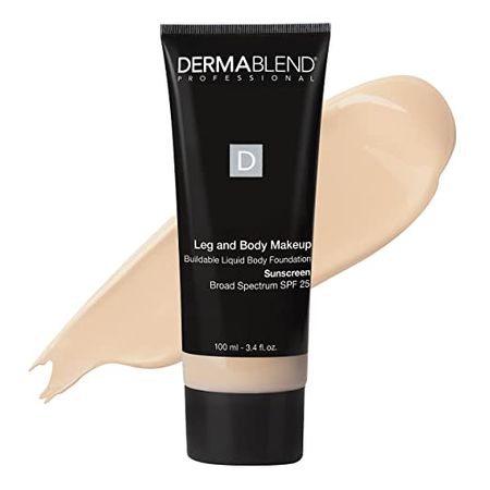 Amazon.com: Dermablend Leg and Body Makeup Foundation with SPF 25, 0N Fair Nude, 3.4 Fl. Oz. : Beauty & Personal Care