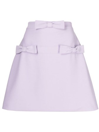 Rokh Bow Appliqué A-line Skirt - Farfetch