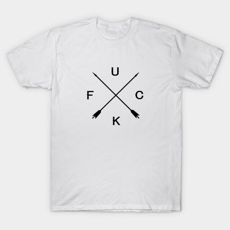 fuck arrow t-shirt