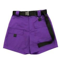 purple shorts