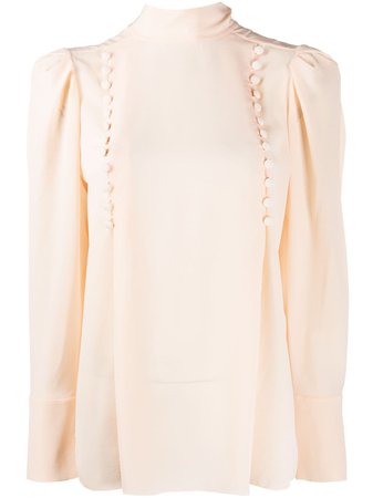 Givenchy Decorative Buttoned Blouse - Farfetch