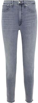 Jane Frayed Faded High-rise Skinny Jeans