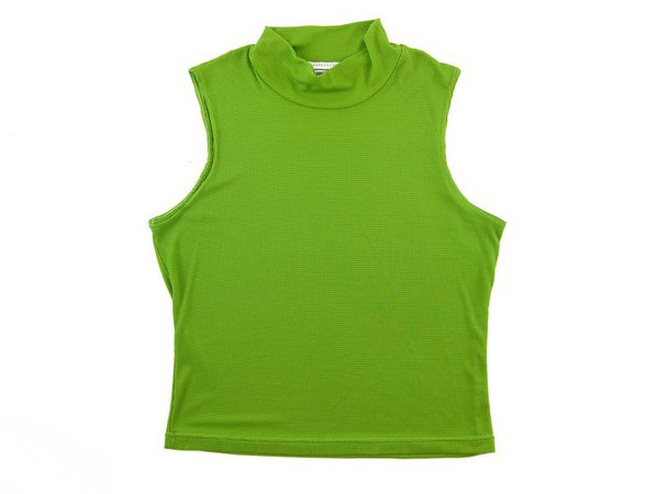 Vintage Lime Green Sleeveless Top • Cool Friends Vintage Clothing & Apparel
