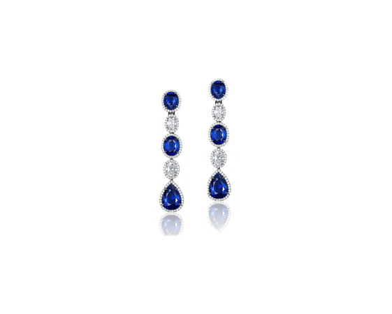 Blue Sapphire earrings