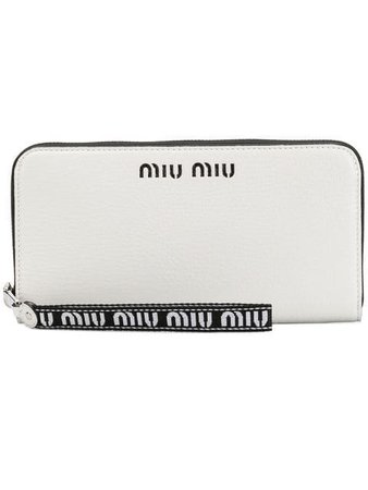 Miu Miu logo continental wallet £405 - Shop Online - Fast Delivery, Free Returns