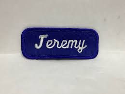 jeremy name badge vintage - Google Search