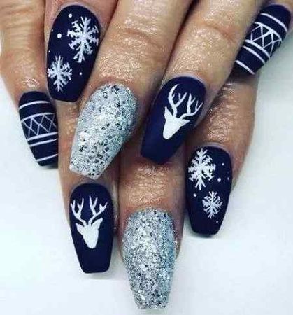 christmas nail designs - Google Search