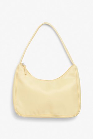 Shoulder bag - Light yellow - Bags, wallets & belts - Monki SE