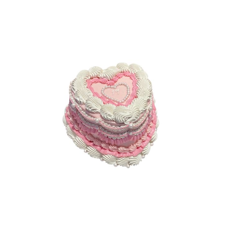 Heart Pink Cake png