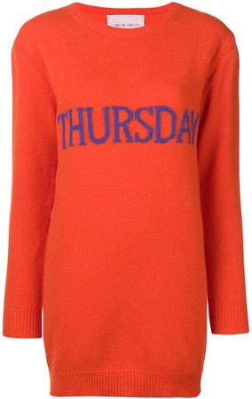 Alberta Ferretti Thursday Sweater Dress
