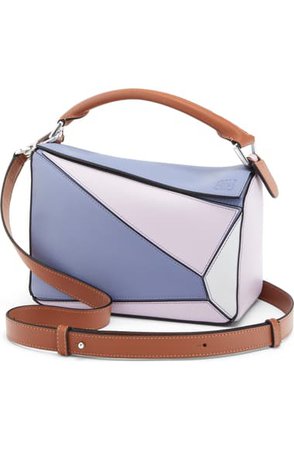 Loewe x Paula's Ibiza Small Puzzle Leather Shoulder Bag | Nordstrom