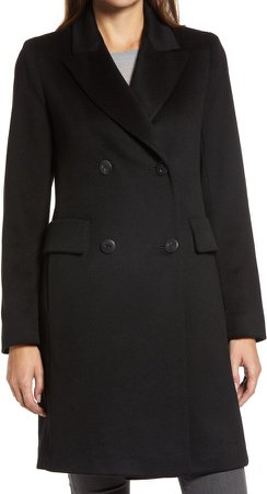 Double Breasted Cashmere Coat