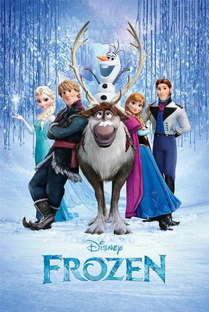 Amazon.com: Frozen 1 & Frozen 2 - Disney Movie Poster Set (Regular Styles) (Size: 24 x 36 inches Each): Posters & Prints