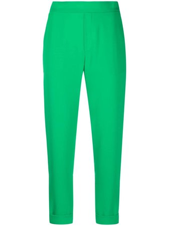P.A.R.O.S.H. high-waisted cropped trousers