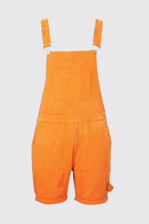 Orange Overall Shorts 2