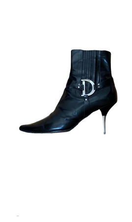vintage christian dior pointed boots