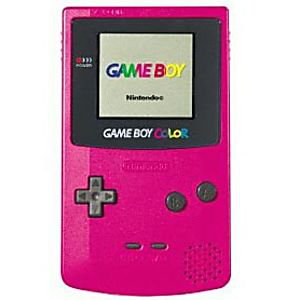 Nintendo Game Boy Color Strawberry Pink System