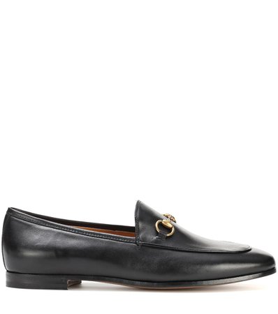 Jordaan Leather Loafers - Gucci |