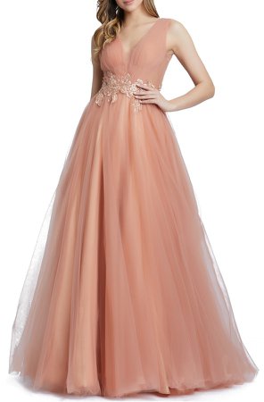 A-Line Tulle Ballgown