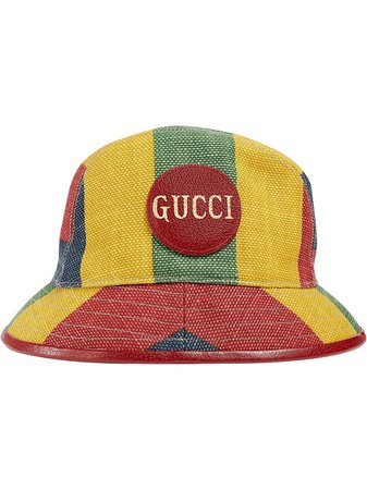 Gucci Baiadera Stripe Fedora Hat - Farfetch