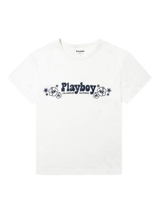Playboy Women's Blue Crush Boy T-Shirt M $45
