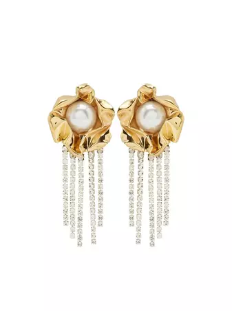 Sterling King Titania Pearl Drop Earrings - Farfetch