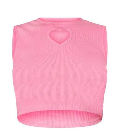 PLT PINK CUT OUT TOP