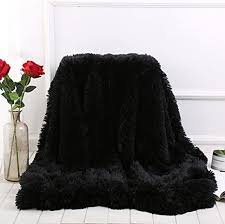 black fluffy blanket - Google Search