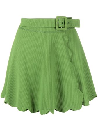 Marysia high-waisted buckle-fastening Skirt - Farfetch
