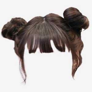 hair - space buns