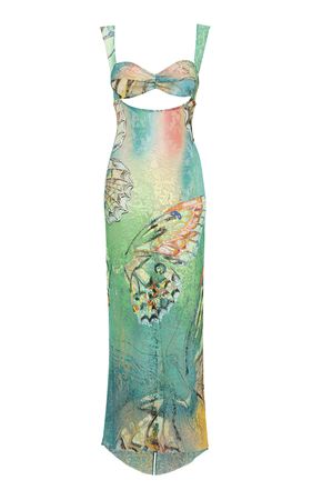 Luc Printed Lace Midi Dress By Siedrés | Moda Operandi