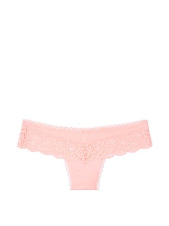 Lace-back Thong Panty - Body by Victoria - vs