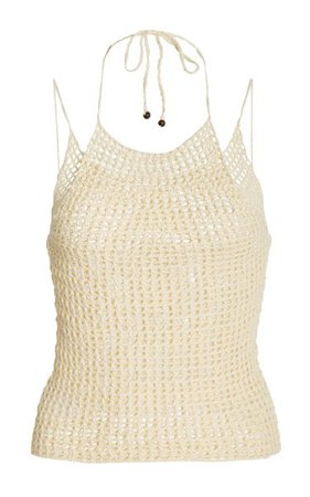 Ao Yem Crocheted Cotton Top By Subtle Studios