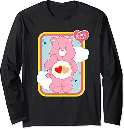 Amazon.com: Care Bears Love-a-Lot Bear Long Sleeve T-Shirt : Clothing, Shoes & Jewelry