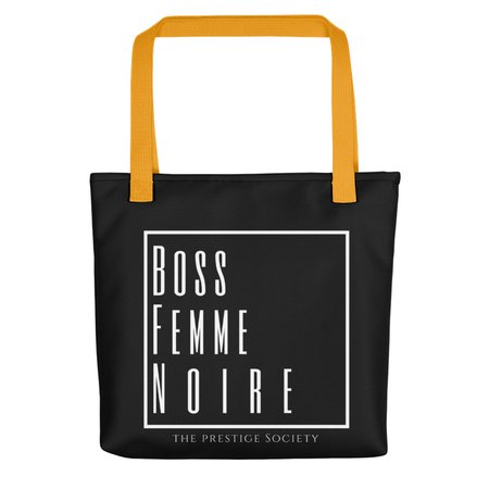 Boss Femme Noire Tote bag - Variants | Printful