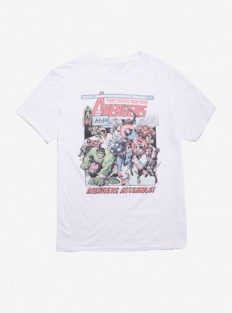 Marvel The Avengers 700th Issue Comic T-Shirt