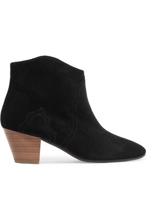 Isabel Marant | Dicker suede ankle boots | NET-A-PORTER.COM
