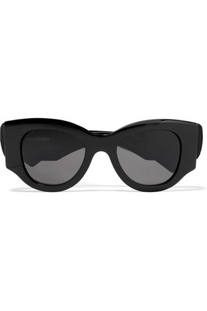Balenciaga | Oversized round-frame acetate sunglasses | NET-A-PORTER.COM