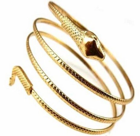 Punk Bangle Coiled Snake Spiral Upper Arm Cuff Armlet Armband Bangle Bracelet Men Jewelry For Women Party Barcelets Bangles Bracelets White Gold Bangle From Ifso, $32.93| DHgate.Com