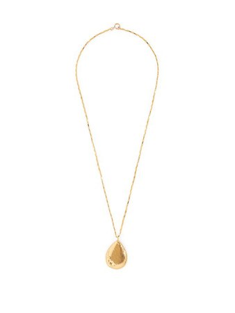 The Trace of a Tear gold-plated pendant necklace | Alighieri | MATCHESFASHION.COM US