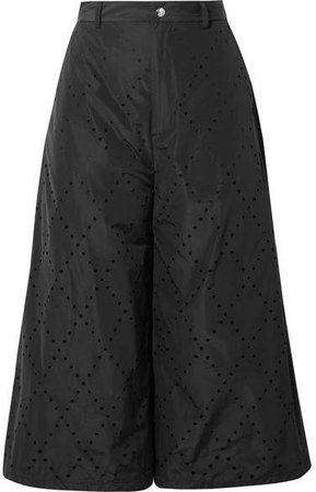 Moncler Genius - 6 Perforated Shell Culottes - Black