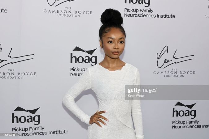 Skai Jackson attends the Cameron Boyce Foundation's Cam For A Cause... News Photo - Getty Images